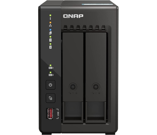 QNAP Serwer TS-253E-8G 2-bay desktop NAS Intel Celeron J6412 2GHz - 1117900 - zdjęcie 2